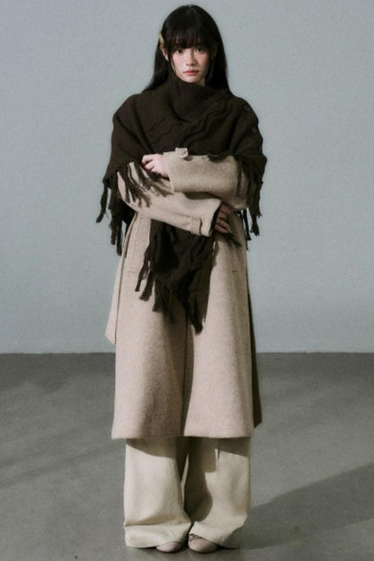 Lost Forest Wool Shawl Cape