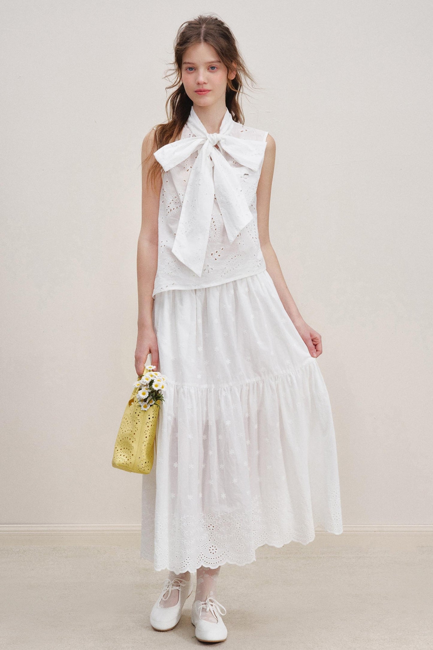 Romantic Bow Tie Vest