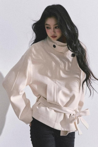 First Snow Turtleneck Coat