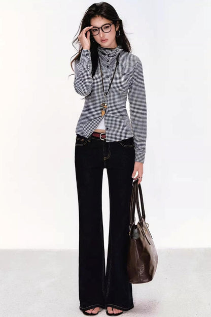 Temperament Waist Slimming Fashion Top