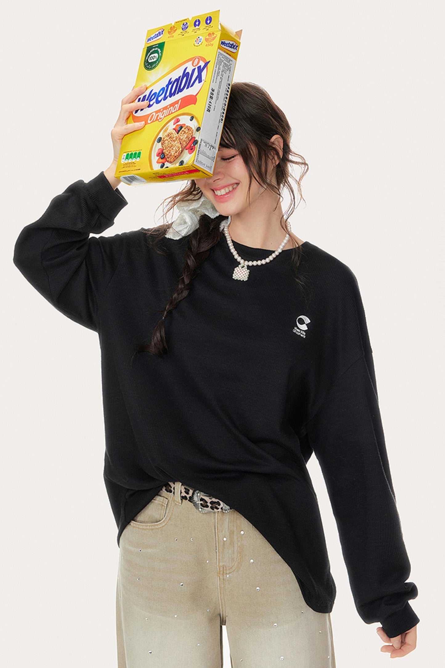 Soft Glutinous Long Sleeve T-Shirt