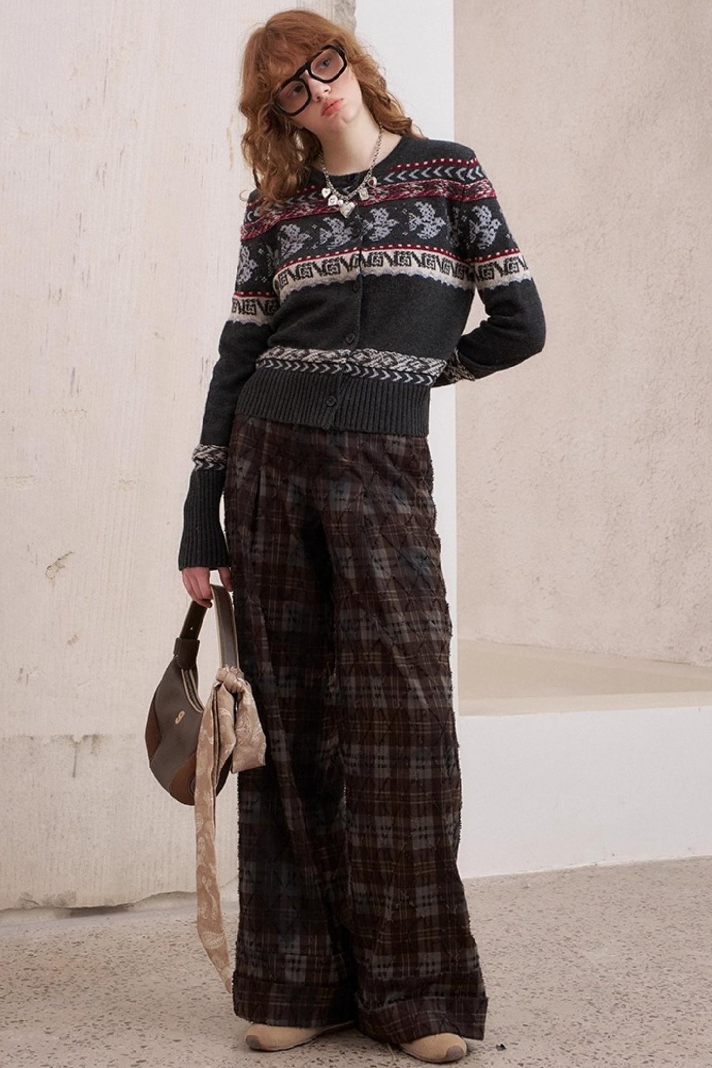 Flying Sparrow Button Knit Cardigan