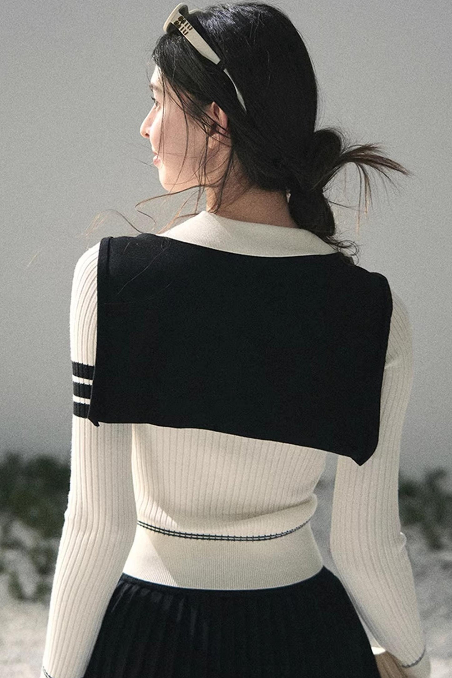 Delhi College Knit Top Set