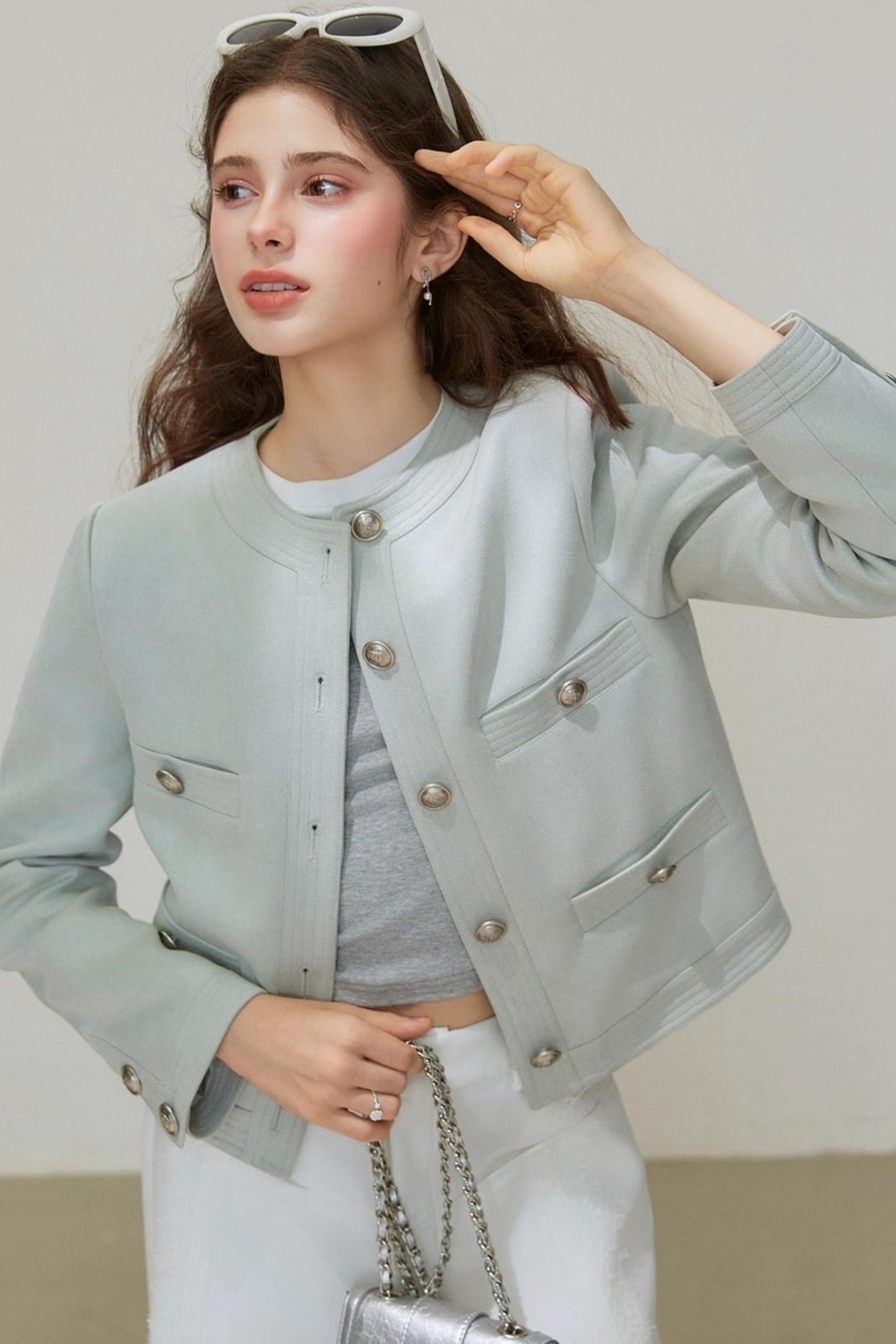 Autumn Suede Short Jacket