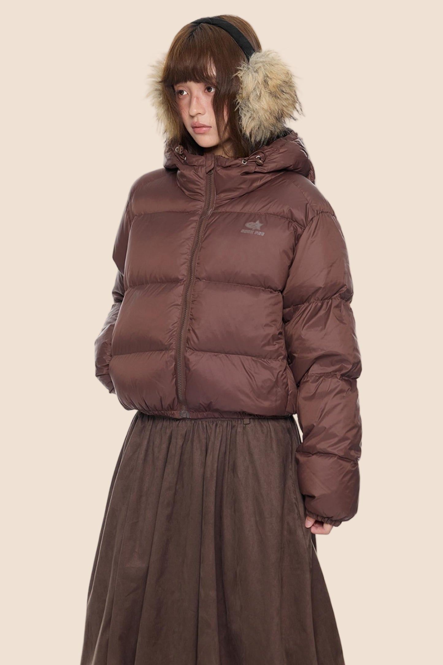 Winter Stand-Up Duck Down Jacket
