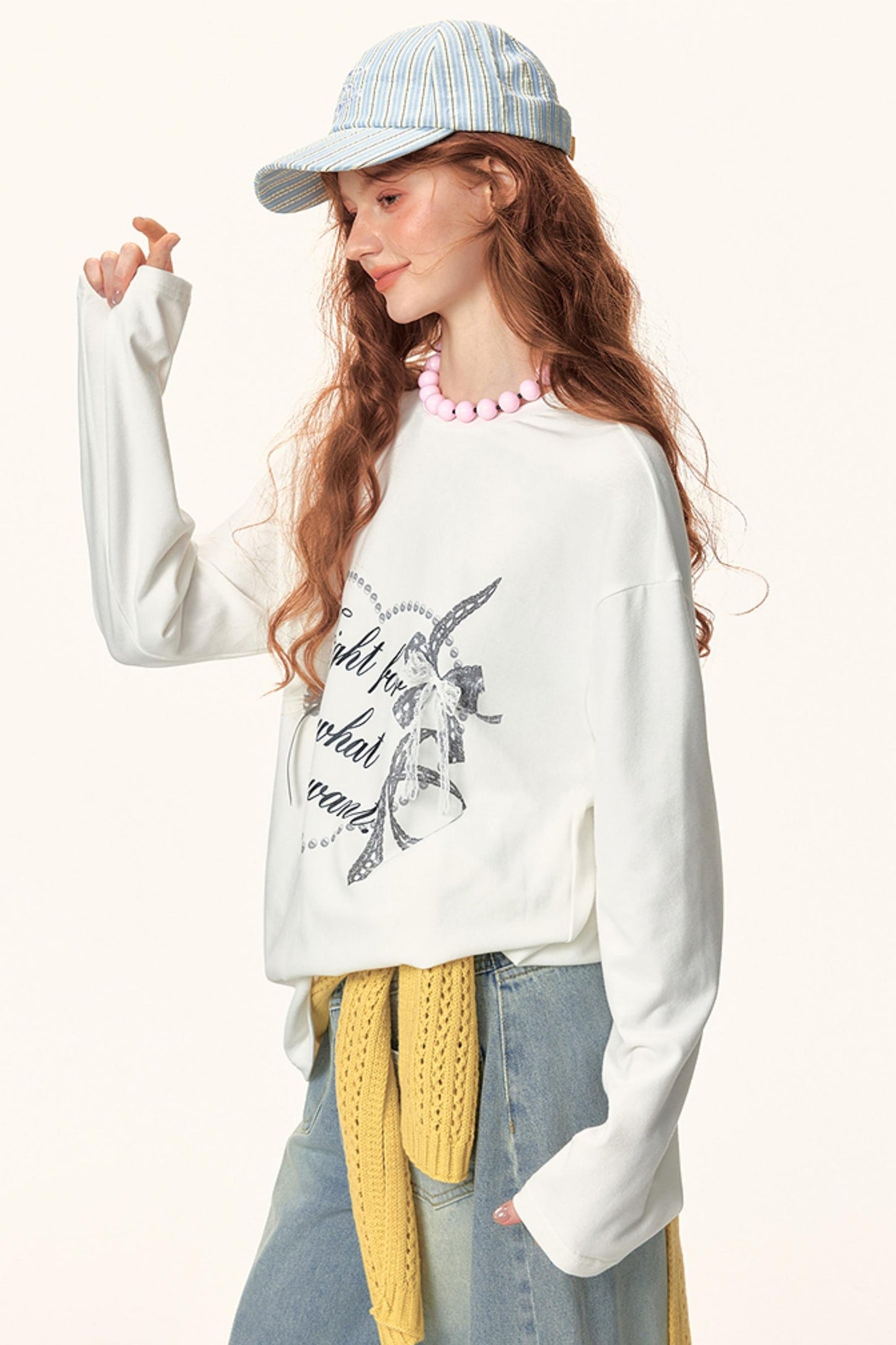 Color-Blocked Letter T-Shirt