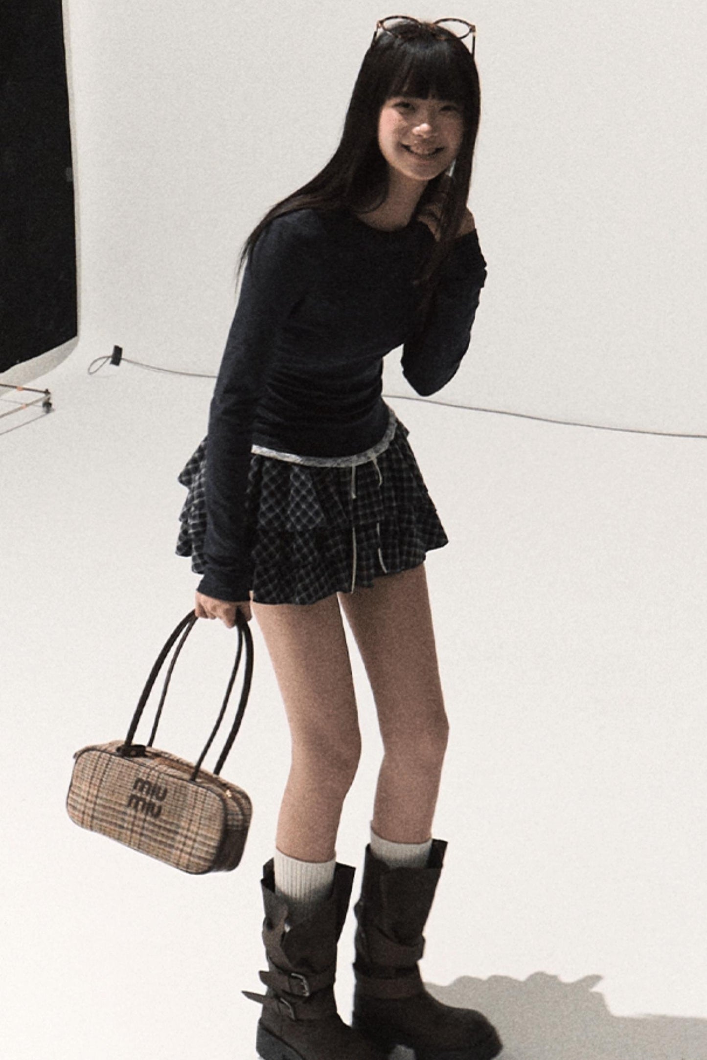 Slim Lace Long Sleeve T-shirt