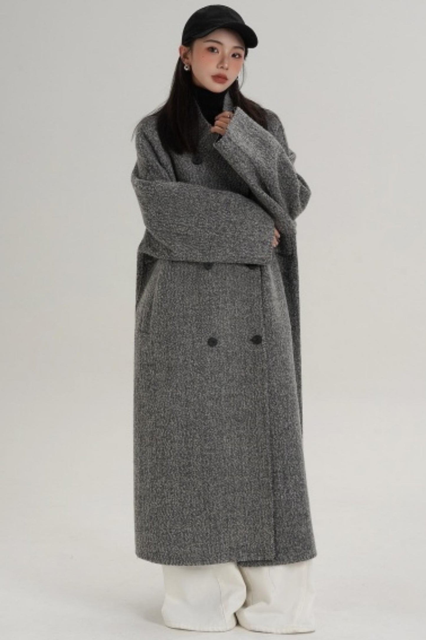 Double-Sided Wool Winter Coat