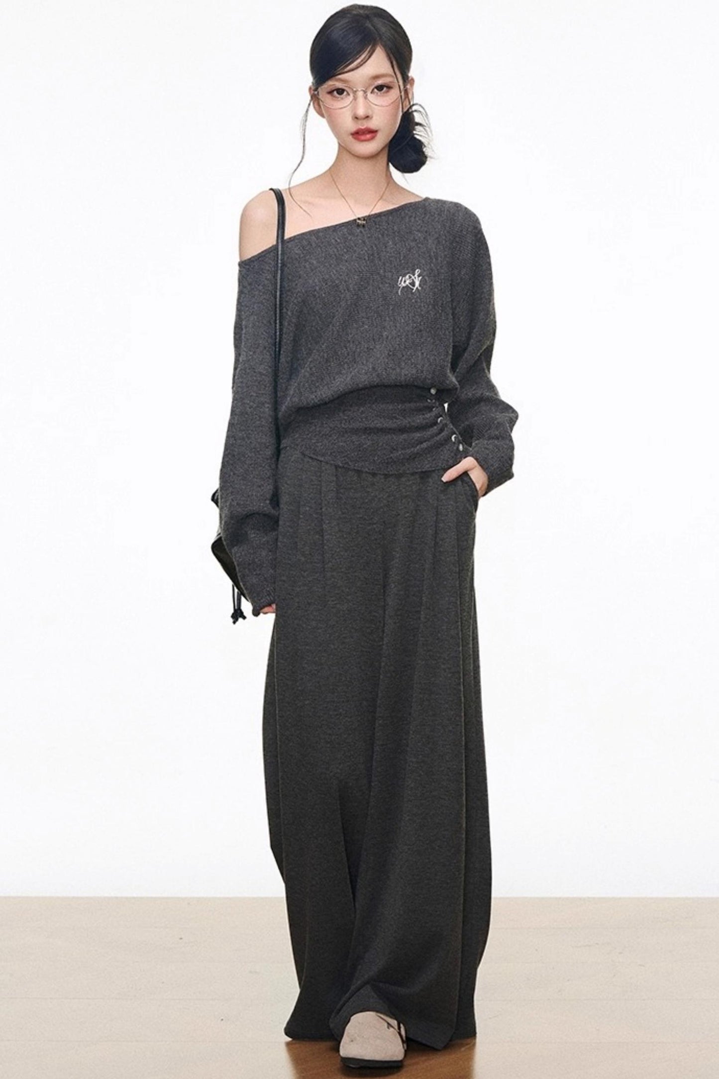 Lazy Style Korean Waist Suit Set-Up