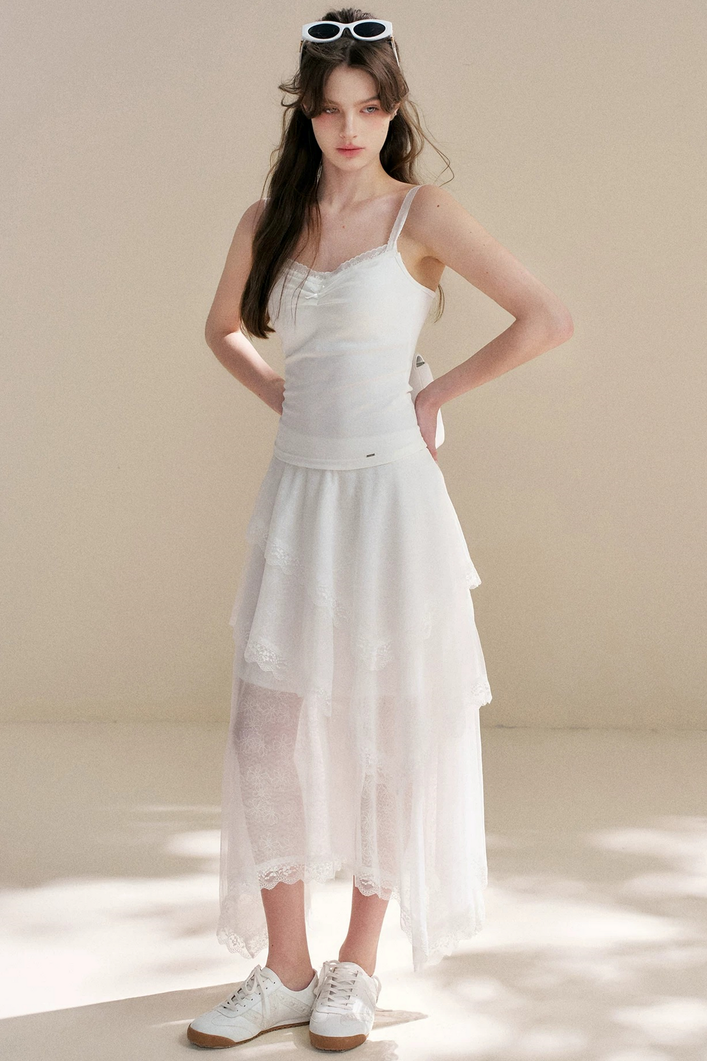French Romantic Lace Skirt