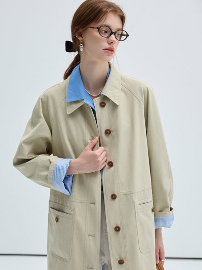 Versatile Casual Trench Coat