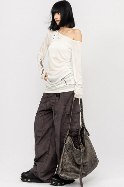Lightweight Slanted Shoulder Base Top