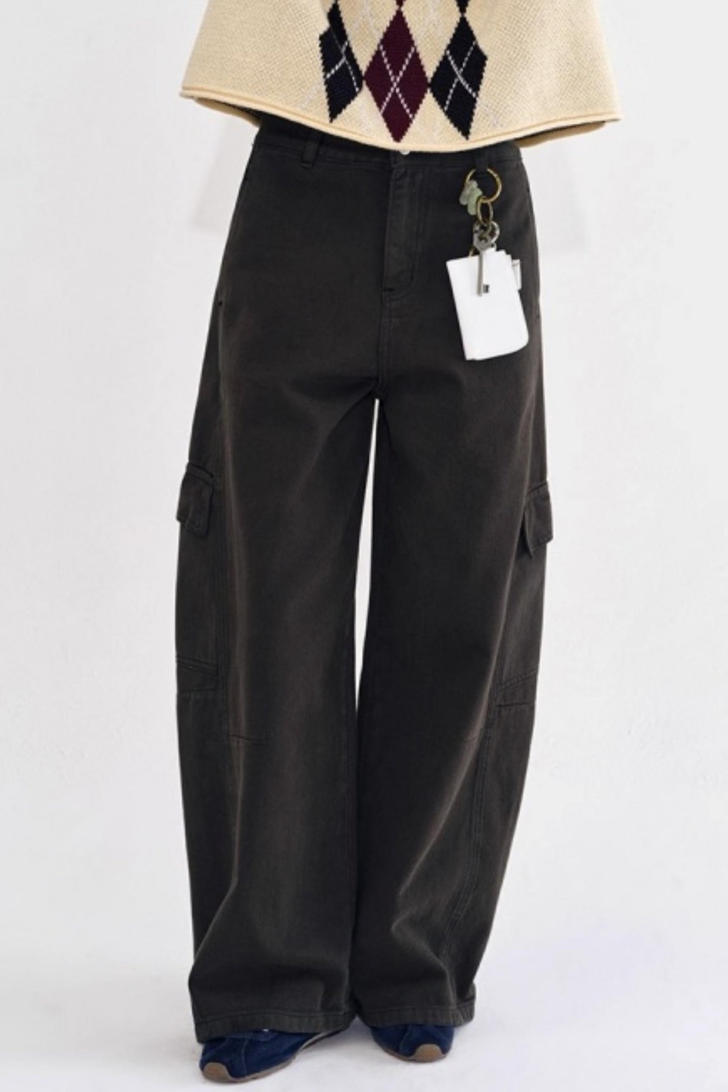 Architectural Silhouette Work Pants