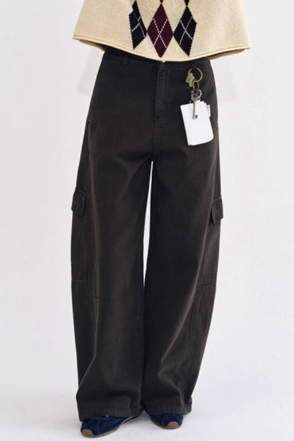 Architectural Silhouette Work Pants