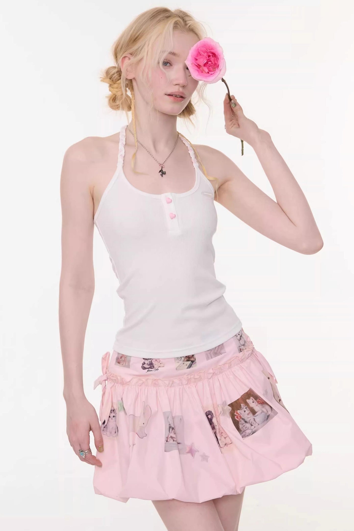 Braided Sunlight Halter Top