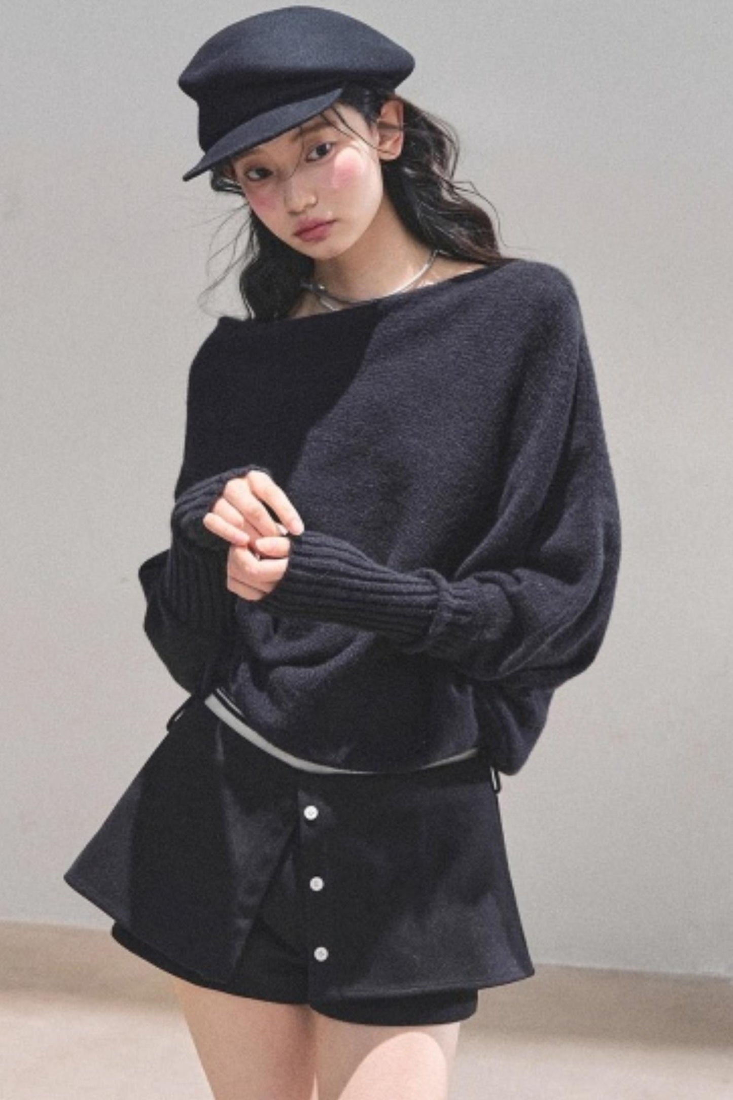 Minimalist French Knit Sweater