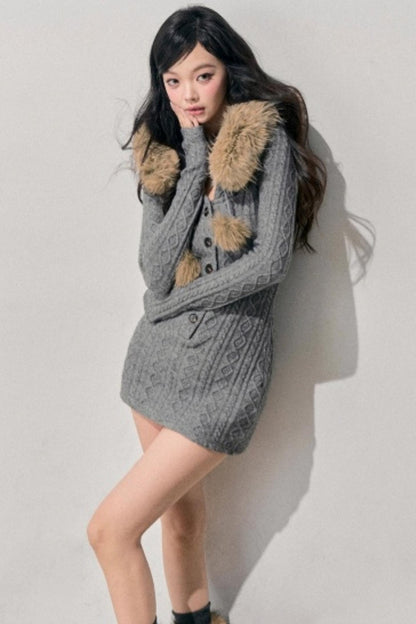 Twilight French Sweater Dress