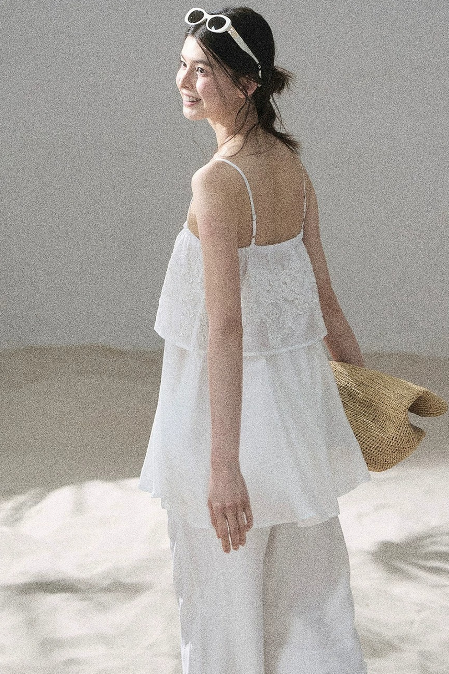 French Chiffon Lace Top Set-Up