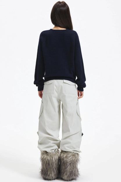 Retro Wool Knitted Cardigan