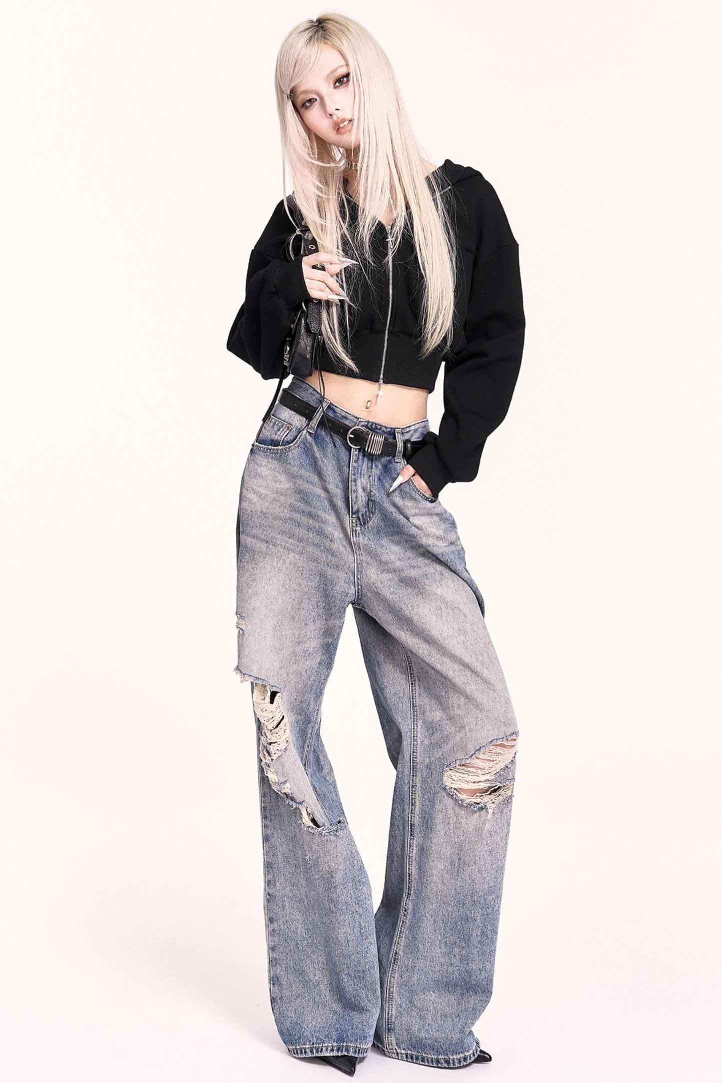 Little Devil Hooded Top