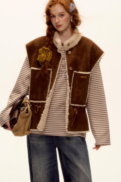 Reversible Embroidery Vest