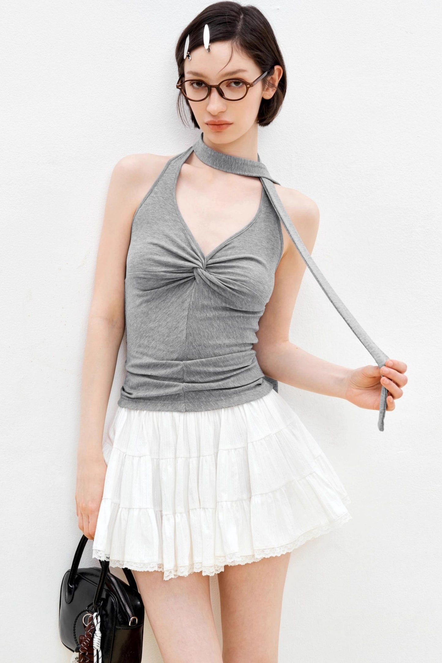 Apricot V-Neck Camisole