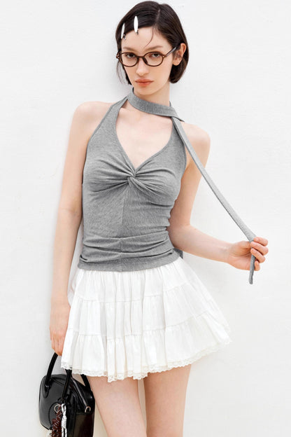 Apricot V-Neck Camisole