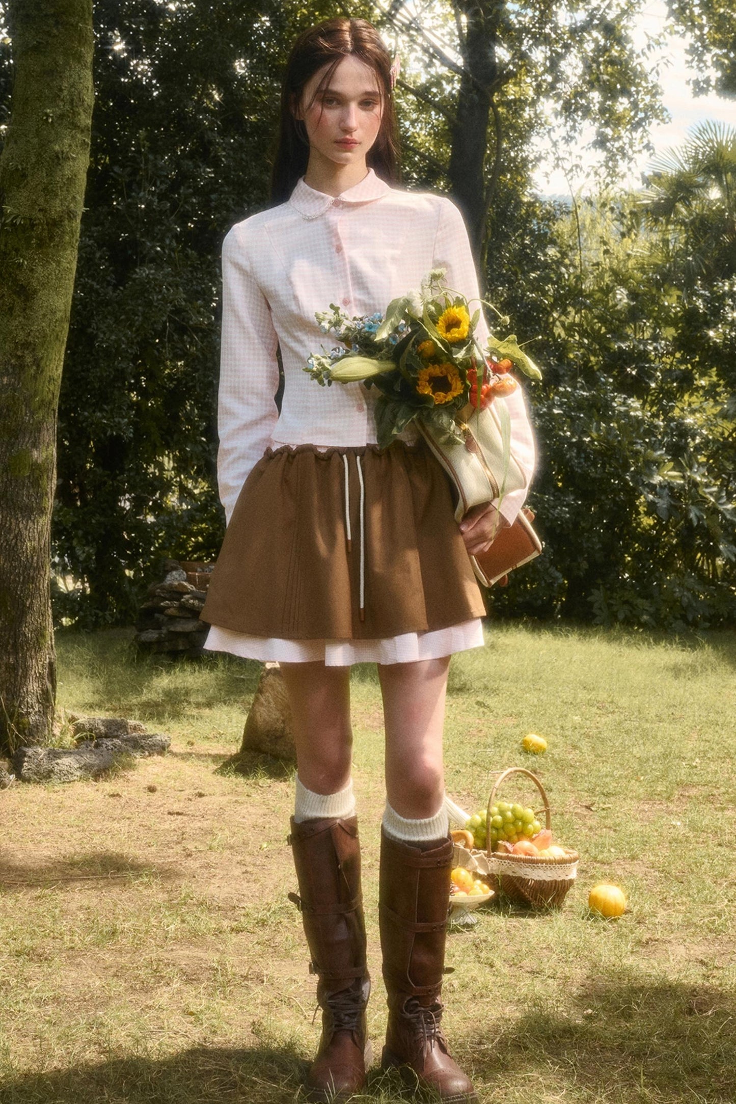 Classic Check Short Skirt