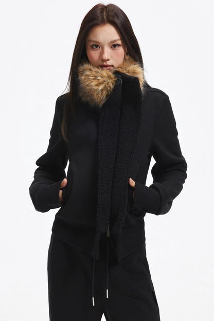 Autumn Fleece-Lined Jacket Set-Up