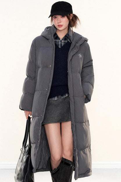 Woolen A-Line Culottes Skirt