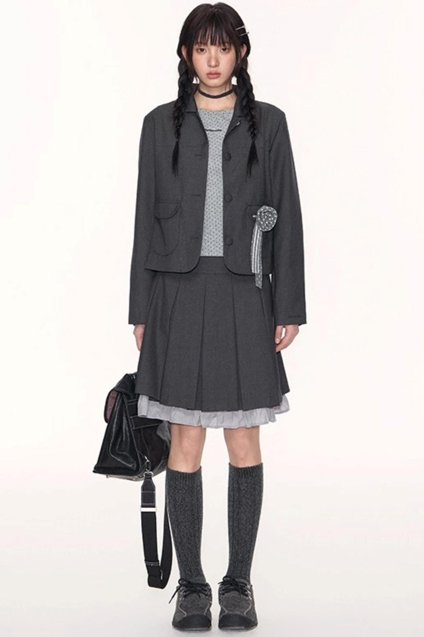 American Retro Cropped Top