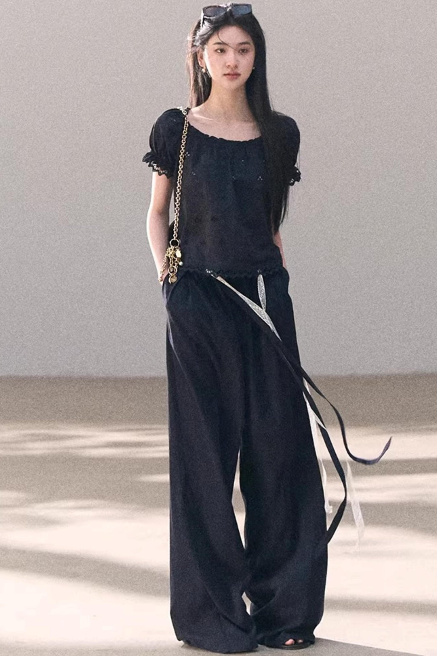 Pure Cotton Embroidered Doll Top