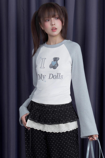 Black Polka Dot Jeans Set-Up