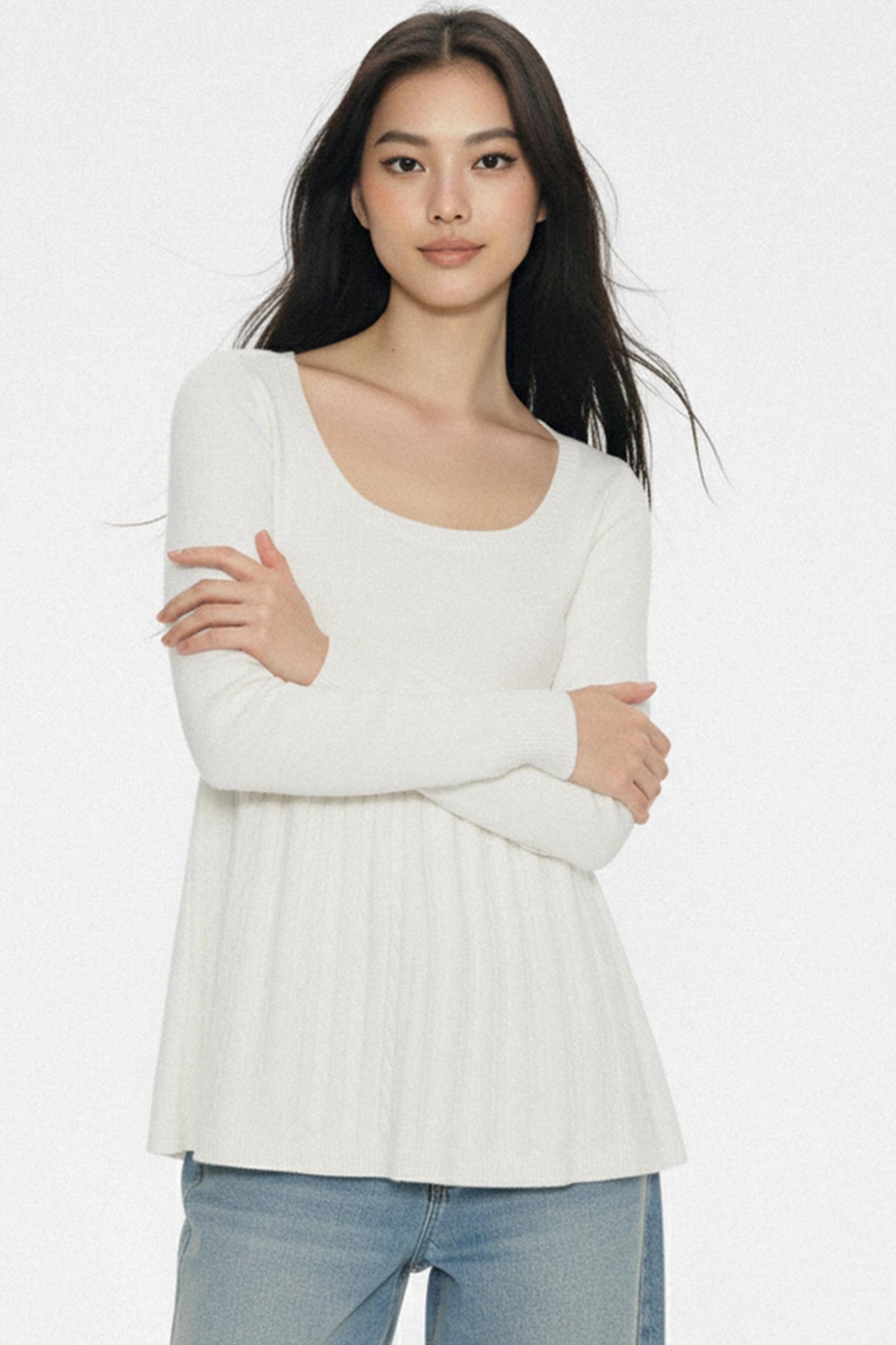 Retro American Cable Knit Sweater