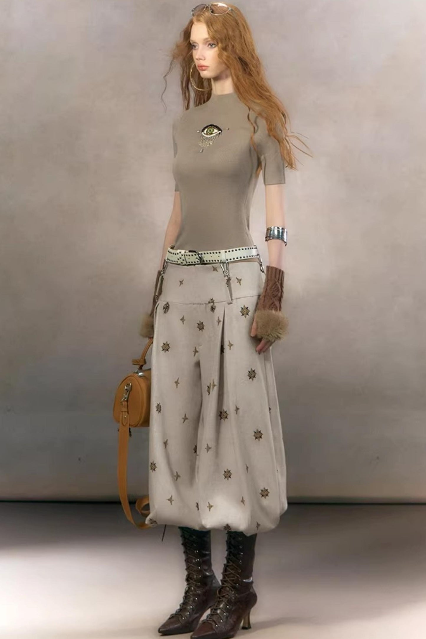 Mysterious Beaded Knit Top