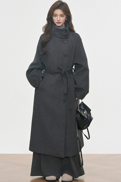 Westayone Woolen Coat Jacket Set-Up