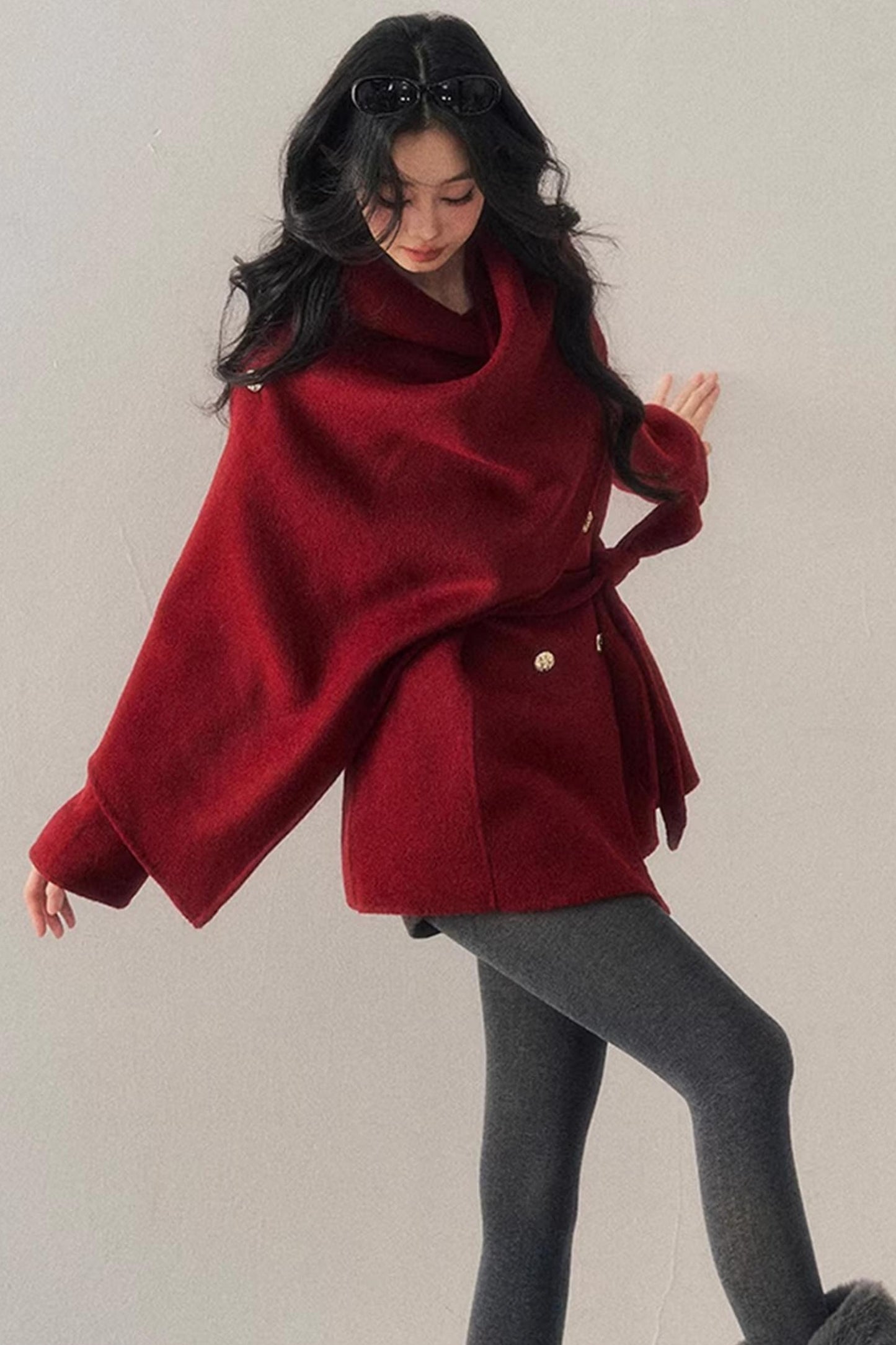 Hepburn Double-Sided Wool Coat