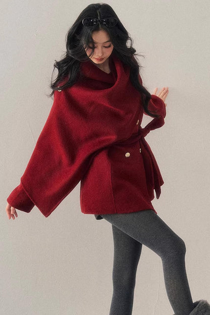 Hepburn Double-Sided Wool Coat