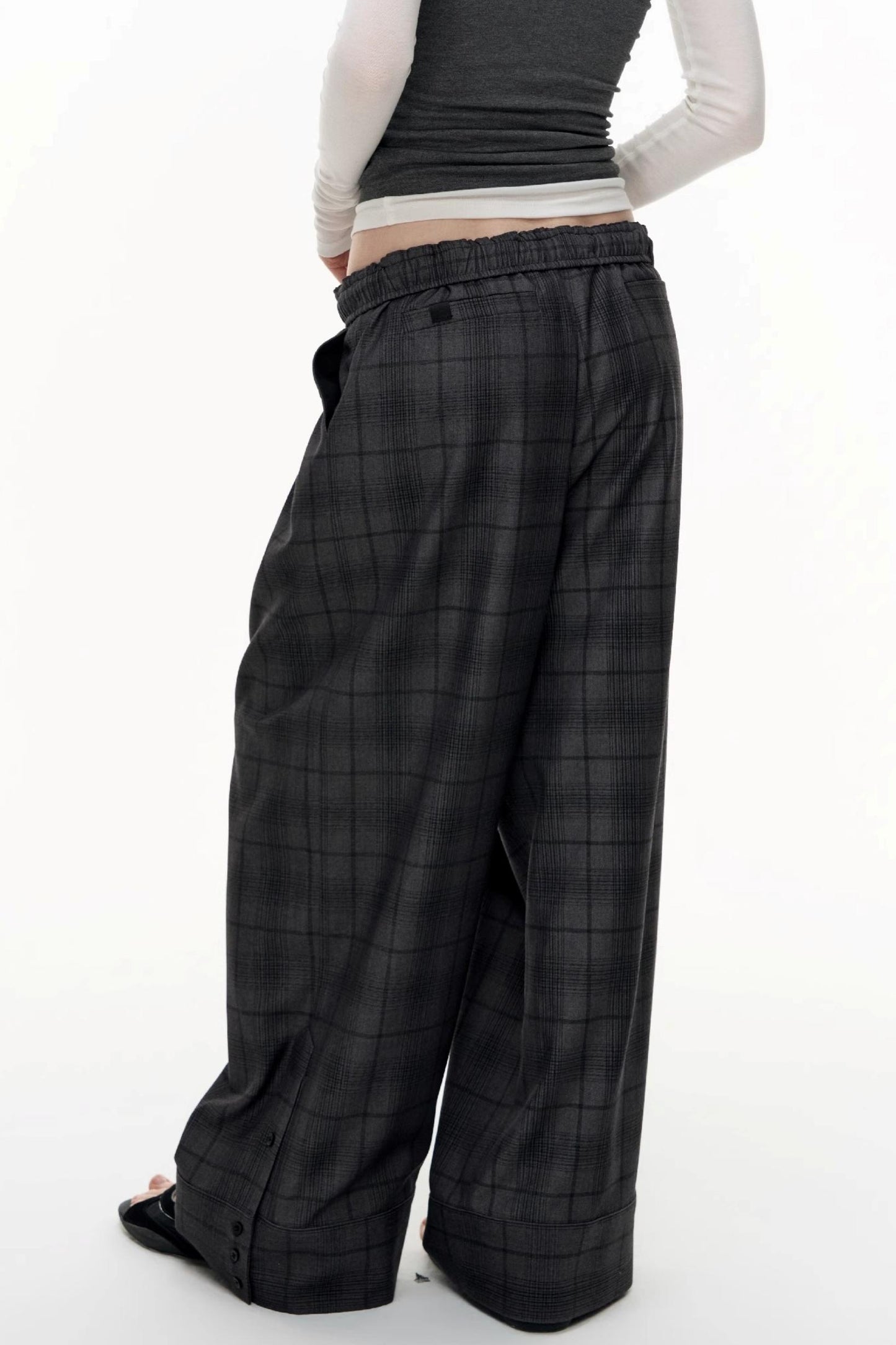 Vintage Wide-Leg Slacks