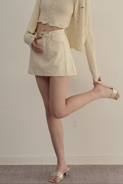 Embroidered A-line Duo Coat Skirt Set-Up