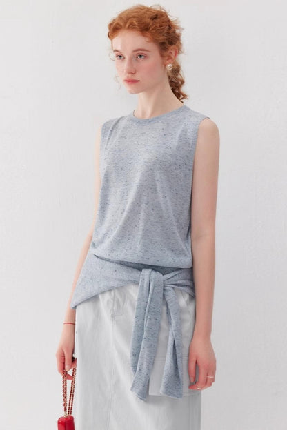 Linen UV Protection Knit Set-Up