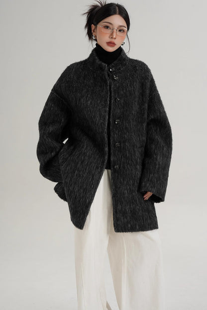 Elegant reversible Wool Coat