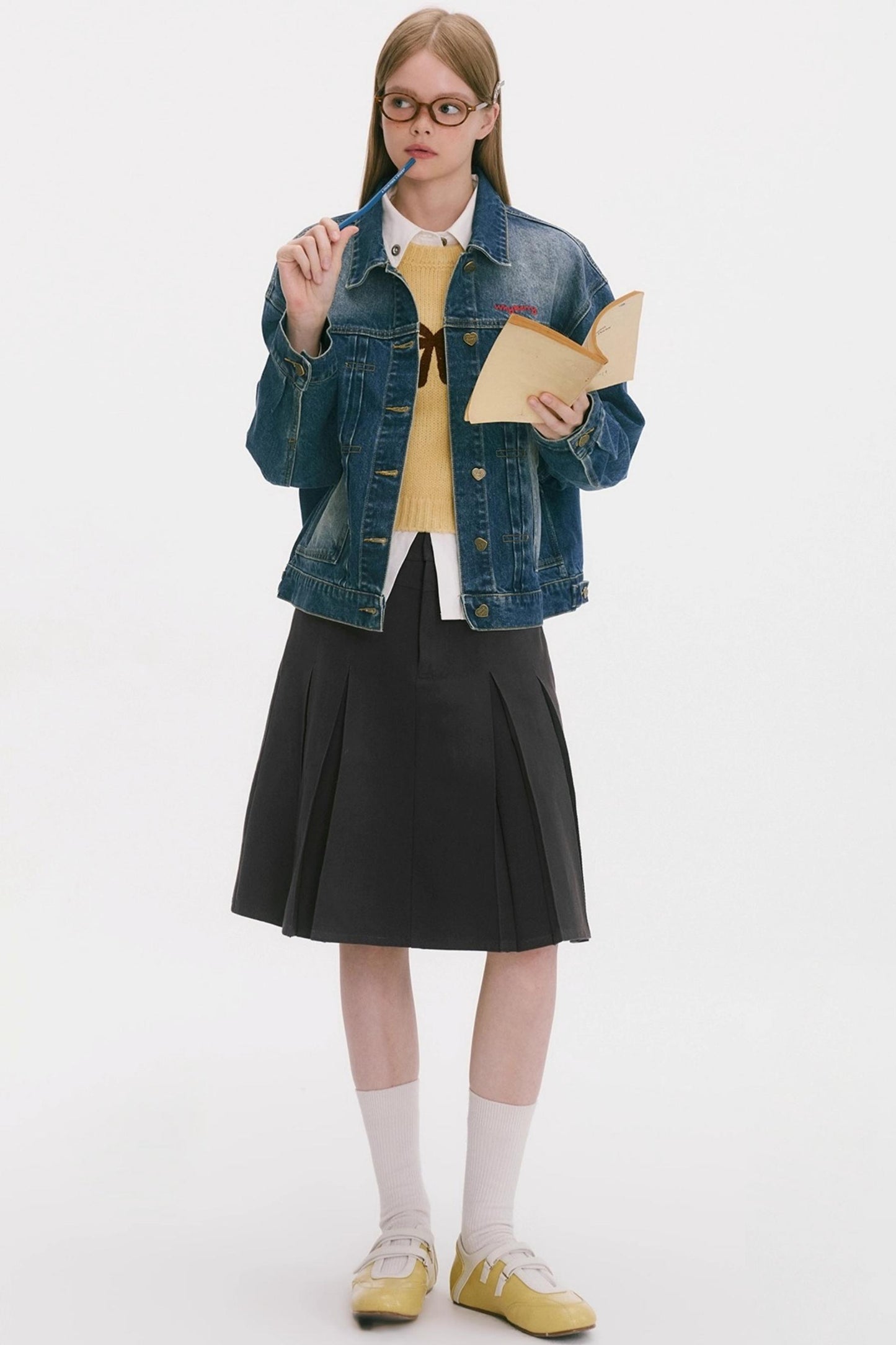 Vintage Washed Denim Jacket