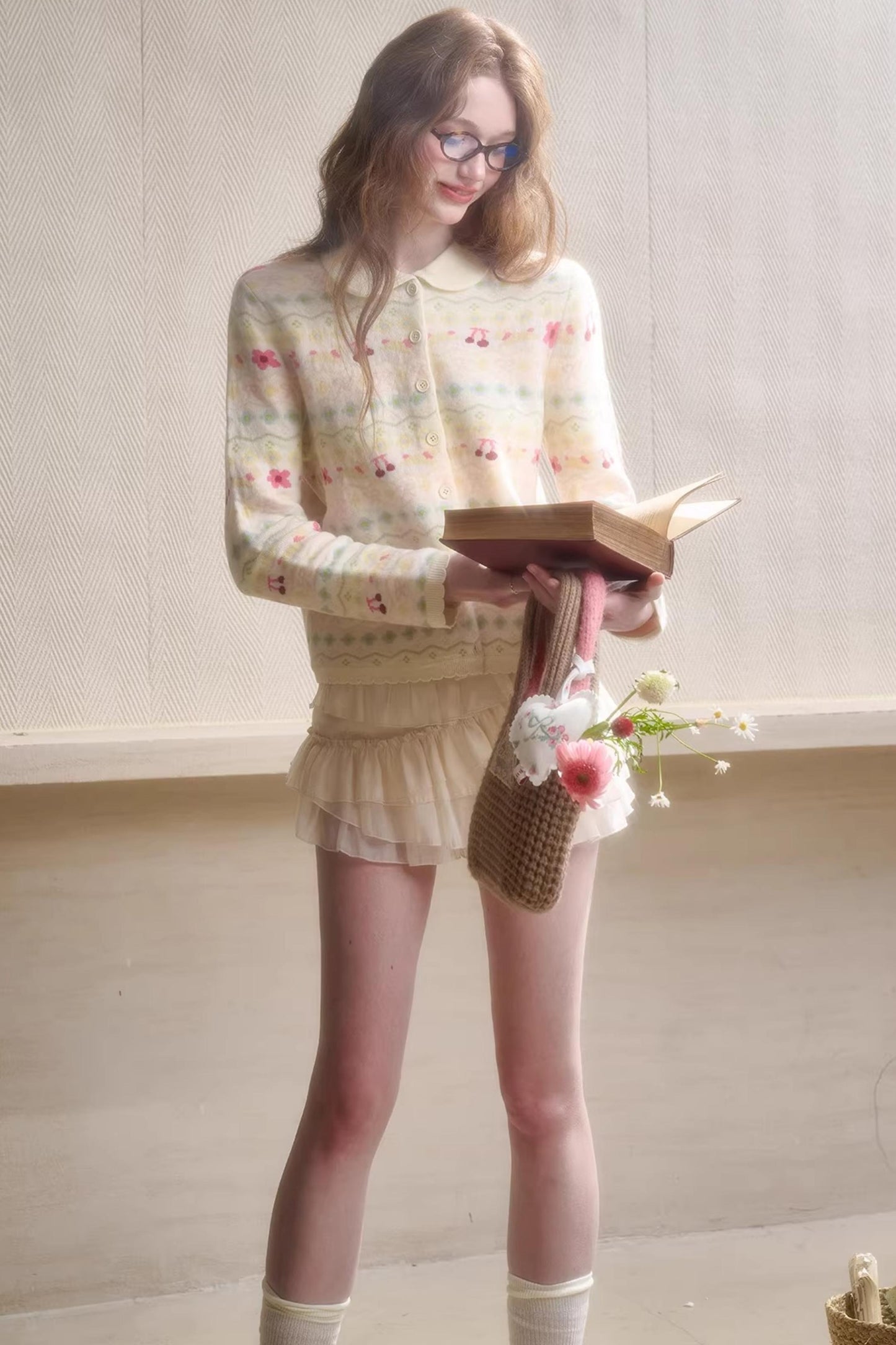 Rainbow Fair Isle Cozy Sweater