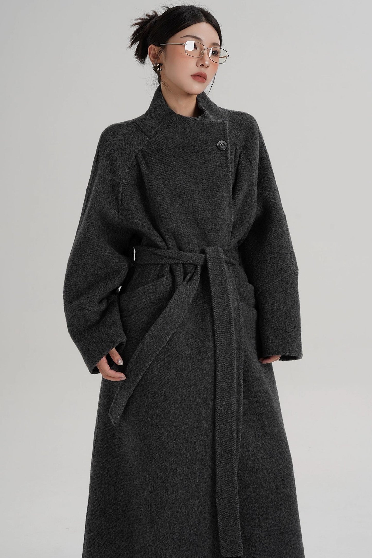 Elegant Wool Reversible Jacket