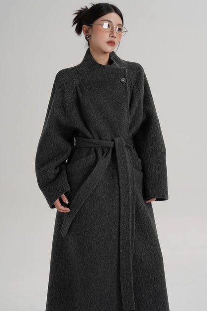 Elegant Wool Reversible Jacket