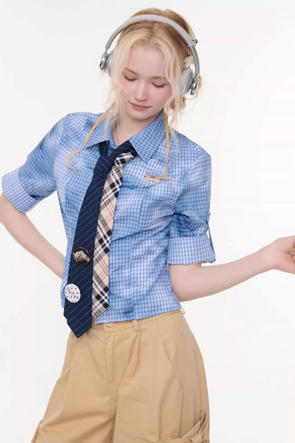 Summer Haze Gradient Blouse