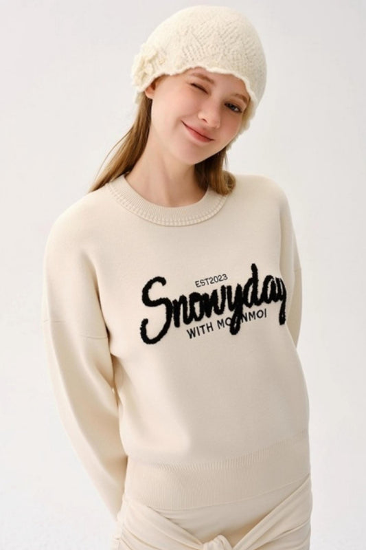 Afternoon Stroll Knitted Sweater