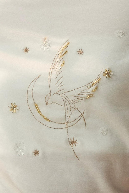 Asymmetric Beaded Bird Top