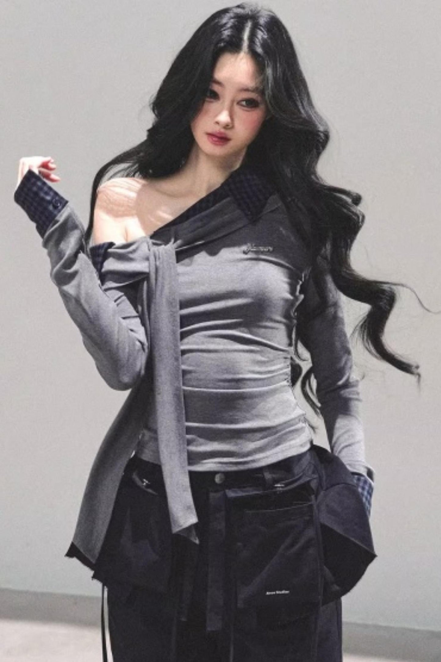 Knit Off-Shoulder Top